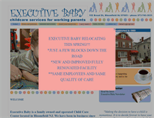 Tablet Screenshot of executivebabyinc.com